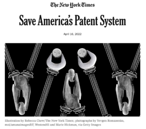 NYT: Save America's Patent System